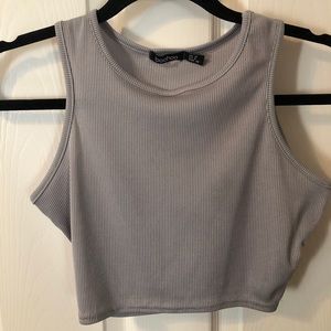 Ribbed Boohoo tank top